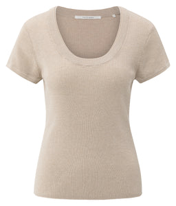Rib Short Sleeve Yaya the Brand