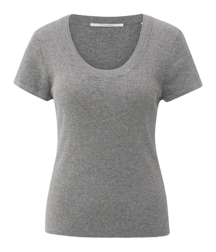 Rib Short Sleeve Yaya the Brand