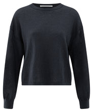 Load image into Gallery viewer, Textured round neck LS Yaya the Brand