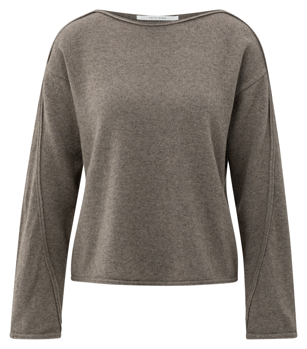 Boatneck Sweater Yaya the Brand