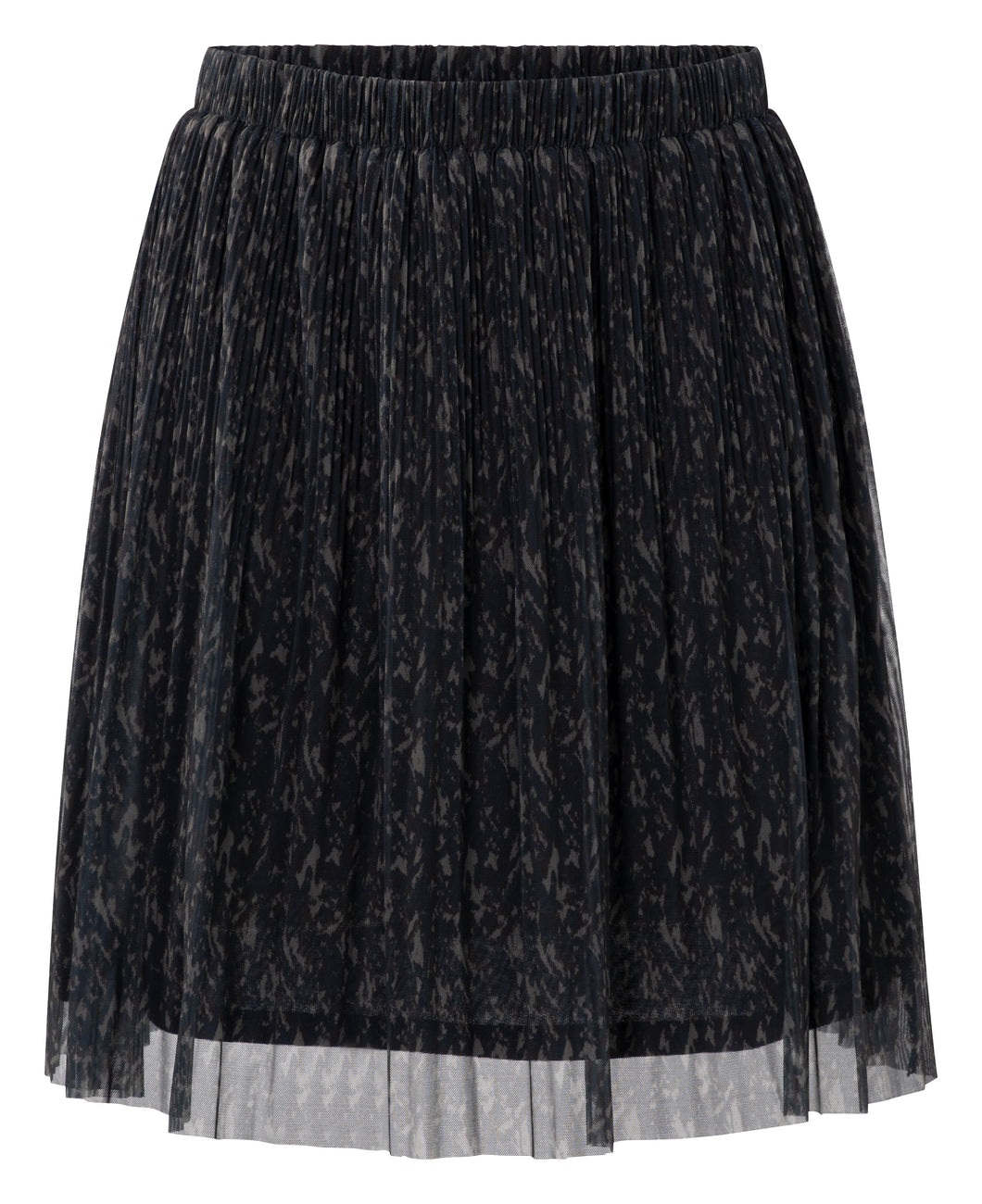 Printed jersey mesh mini Skirt Yaya the Brand