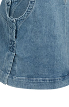 Load image into Gallery viewer, Sleeveless loose fit denim Top Yaya the Brand