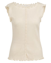 Load image into Gallery viewer, Sleeveless Top with buttons Yaya the Brand