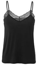 Load image into Gallery viewer, Lace strappy top with jersey body Yaya the Brand