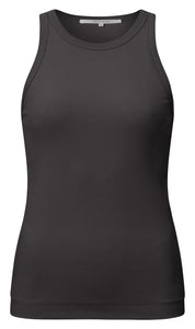 Ribbed singlet with fitted fit - Yaya the Brand