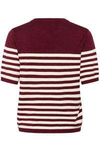 Lizza Striped Knit Kaffe
