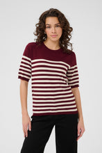 Load image into Gallery viewer, Lizza Striped Knit Kaffe