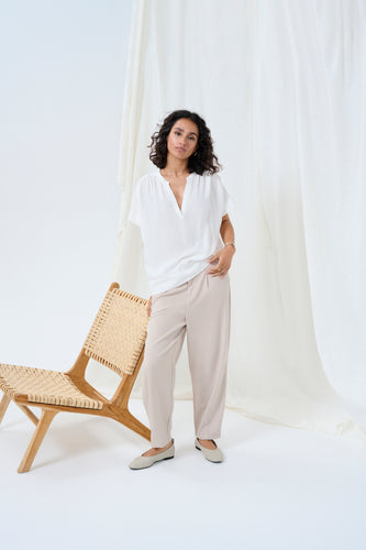Milia Wing Blouse Kaffe