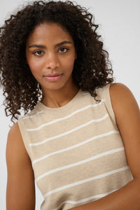 Lizza Striped Pullover Kaffe