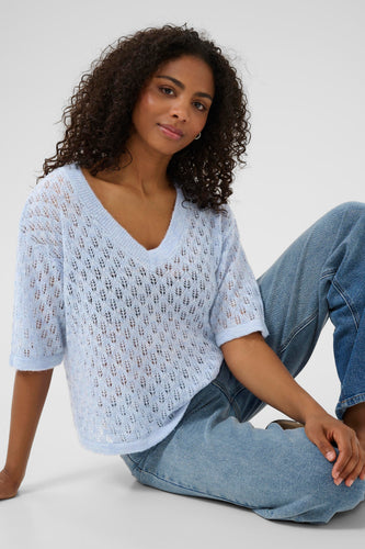 Lourine V-neck Pullover Kaffe