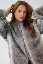 Load image into Gallery viewer, Solana Fake Fur Coat Kaffe