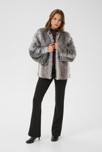 Load image into Gallery viewer, Solana Fake Fur Coat Kaffe