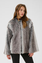 Load image into Gallery viewer, Solana Fake Fur Coat Kaffe