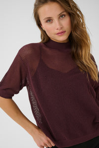 Malena High Neck Pullover Kaffe