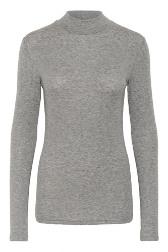 Iben Roll neck T-shirt Kaffe