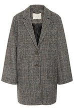 Load image into Gallery viewer, Vivian Checked Jacket Kaffe