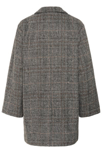 Vivian Checked Jacket Kaffe