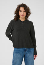 Load image into Gallery viewer, Lizza Polo Pullover Kaffe