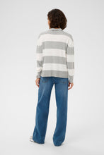 Load image into Gallery viewer, Lizza Striped Polo Pullover Kaffe
