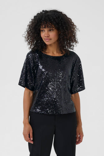 Miranda Sequin Blouse Kaffe