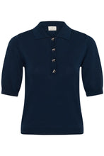 Load image into Gallery viewer, Lizza Polo Pullover Kaffe