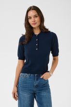 Load image into Gallery viewer, Lizza Polo Pullover Kaffe