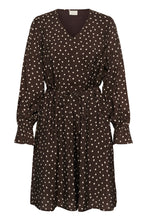 Load image into Gallery viewer, Dotte Dress Kaffe