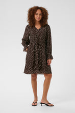 Load image into Gallery viewer, Dotte Dress Kaffe