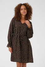 Load image into Gallery viewer, Dotte Dress Kaffe
