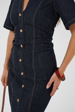 Load image into Gallery viewer, Molly Denim Dress Kaffe