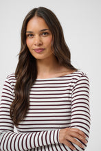 Load image into Gallery viewer, Liddy boatneck T-shirt Kaffe