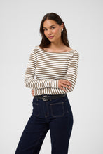 Load image into Gallery viewer, Liddy boatneck T-shirt Kaffe
