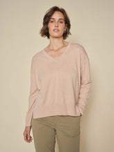 Load image into Gallery viewer, Tani V-neck Knit Mos Mosh