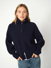 Load image into Gallery viewer, Amity Zip Knit Cardigan Mos Mosh