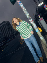 Load image into Gallery viewer, Khai Two Stripe Knit Mos Mosh