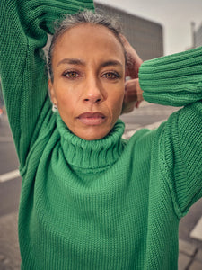 Rola Bine Rollneck Knit Mos Mosh