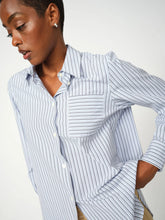 Load image into Gallery viewer, Elinda Slim Stripe Shirt Mos Mosh