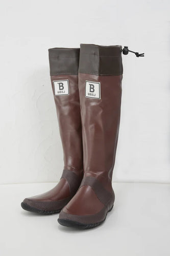 WBSJ Rain Boots Wine Red