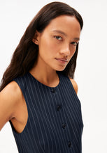 Load image into Gallery viewer, Long pinstripe vest Armed Angels