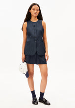 Load image into Gallery viewer, Long pinstripe vest Armed Angels