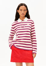 Load image into Gallery viewer, Stripe Plo Longsleeve Armed Angels