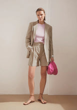 Load image into Gallery viewer, Stripe Kaayua Pleated Short Armed Angels