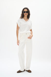 Yas V-Neck Top In Wear