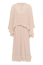 Load image into Gallery viewer, Adelyn Dress with Cape InWear