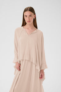 Adelyn Dress with Cape InWear