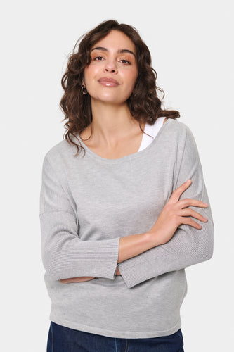 Mila Round Neck Pullover Saint Tropez