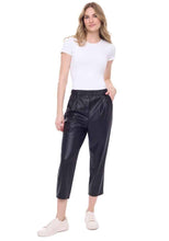 Load image into Gallery viewer, Lucia Vegan Pleather Jogger