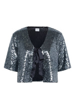 Load image into Gallery viewer, Lau Sequin Cardigan Kaffe