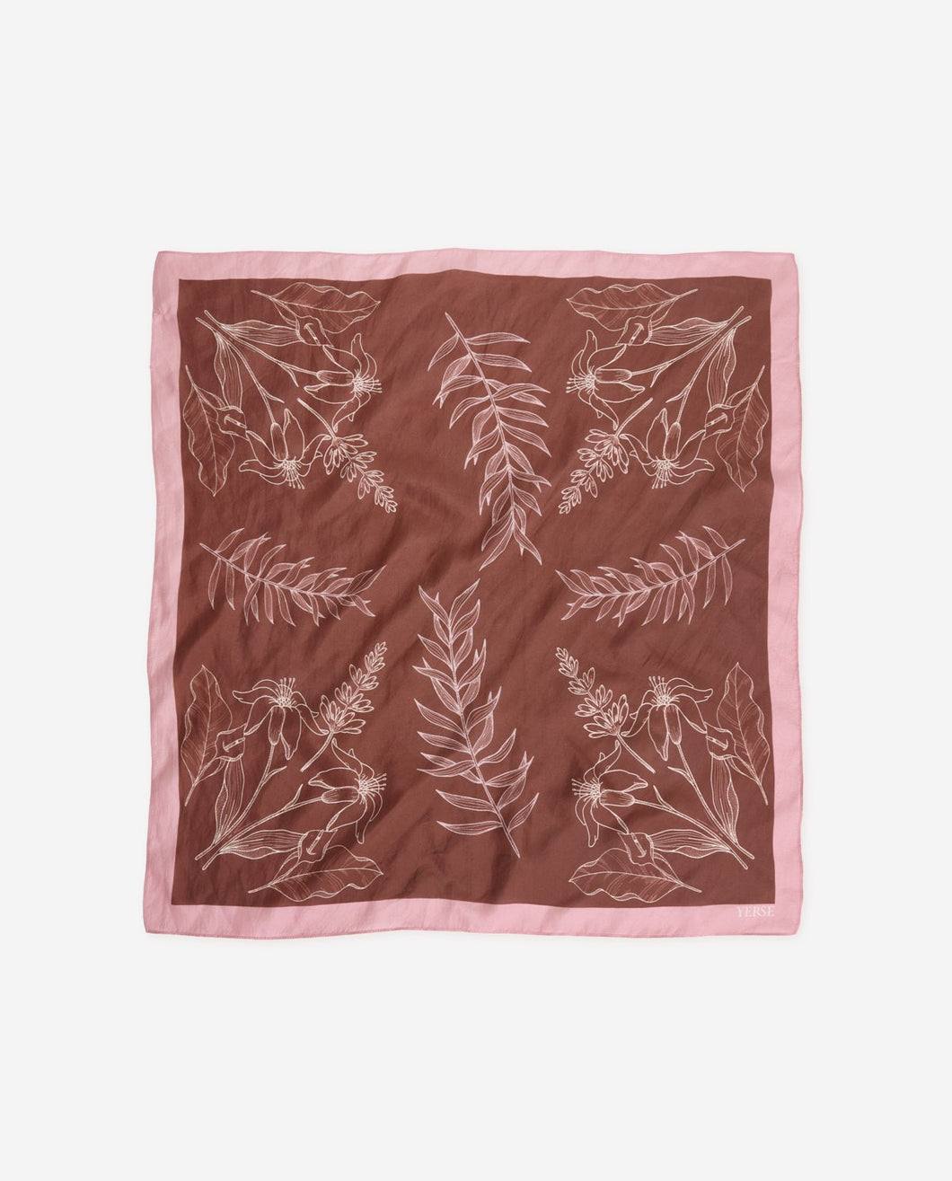 Scarf Silk Printed Yerse