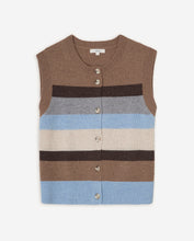 Load image into Gallery viewer, Open Striped Vest Yerse